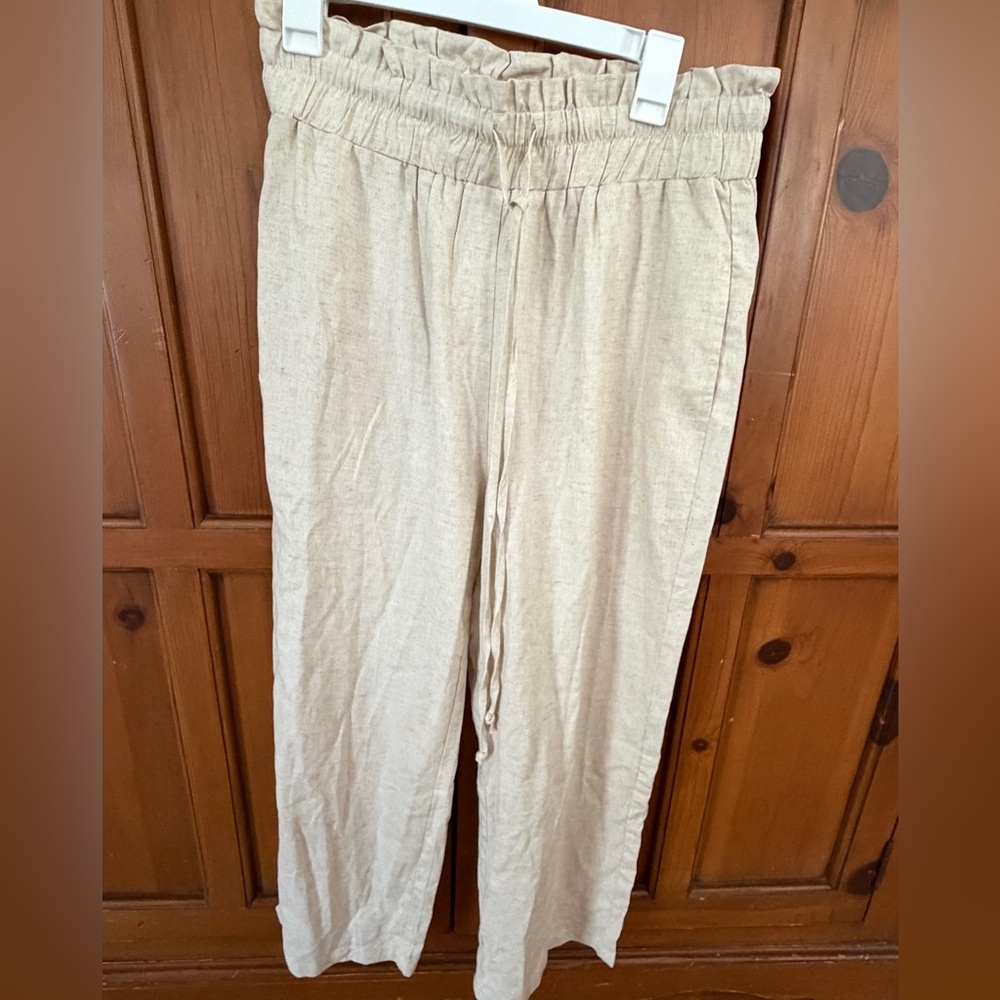 Pink Lily Linen pants
